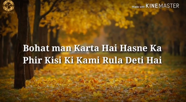 Sad Urdu Poetry in English Text